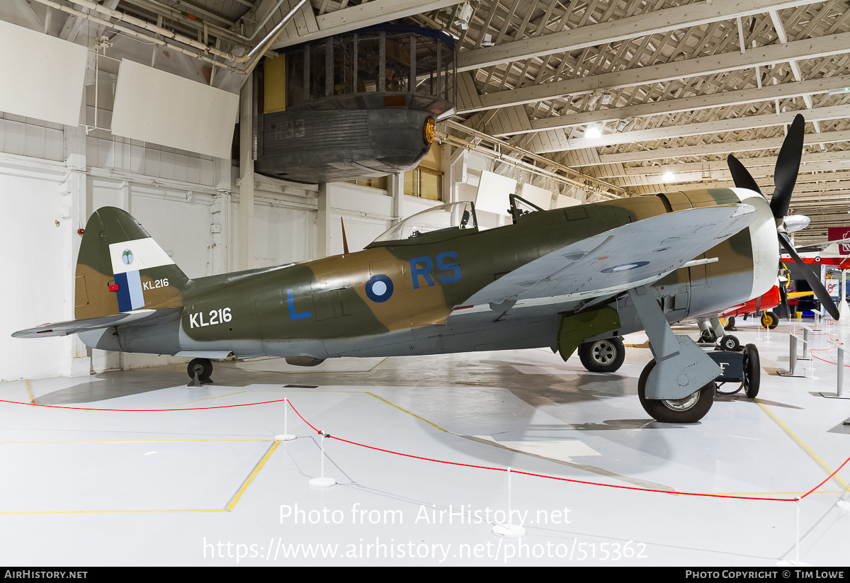 Aircraft Photo of KL216 | Republic P-47D Thunderbolt | UK - Air Force | AirHistory.net #515362