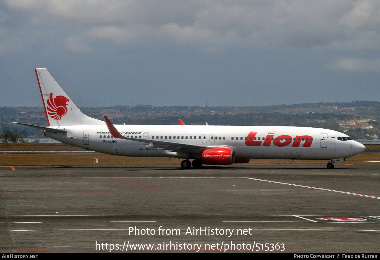 Aircraft Photo of PK-LHQ | Boeing 737-9GP/ER | Lion Air | AirHistory.net #515363