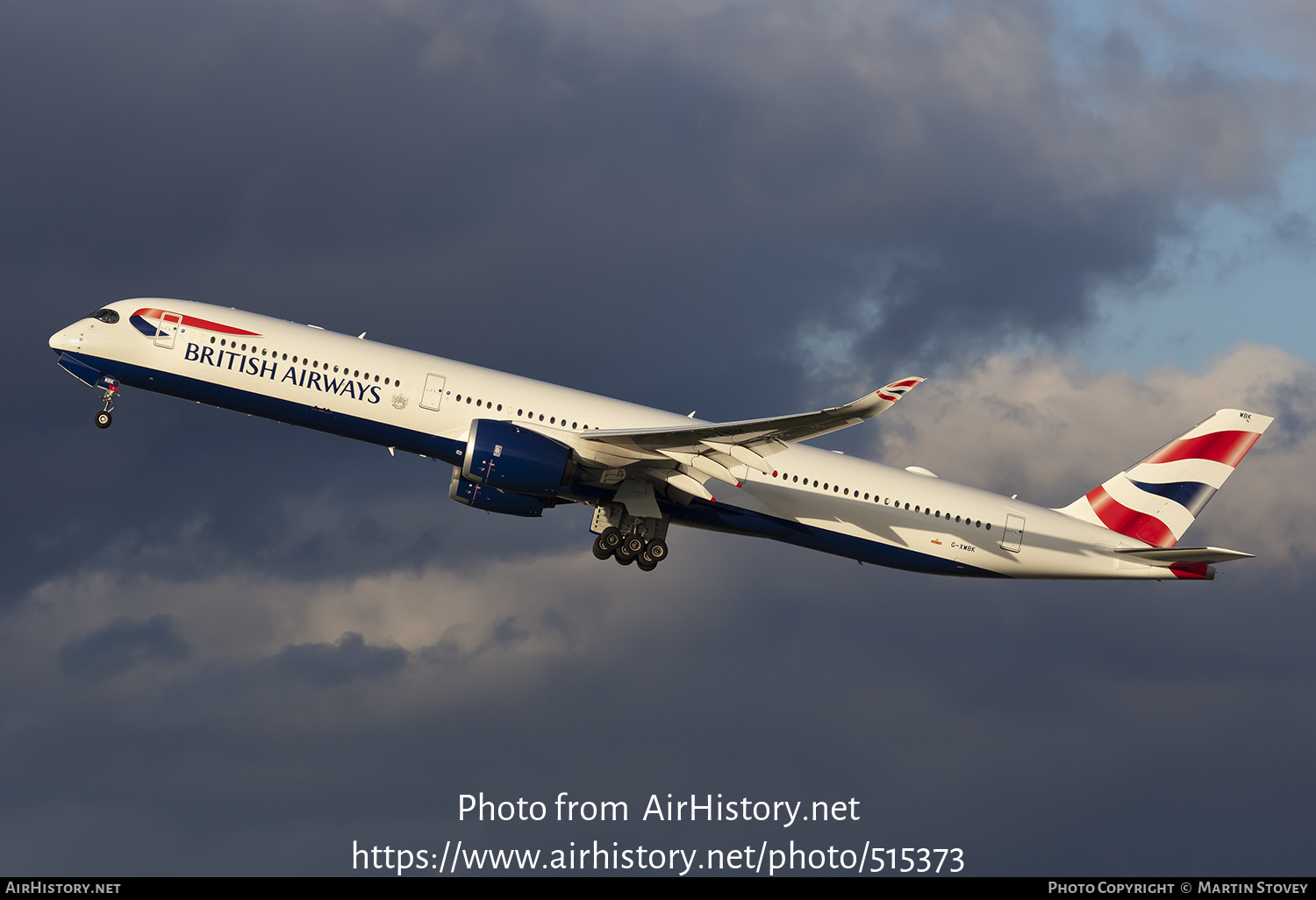 Aircraft Photo Of G-XWBK | Airbus A350-1041 | British Airways ...