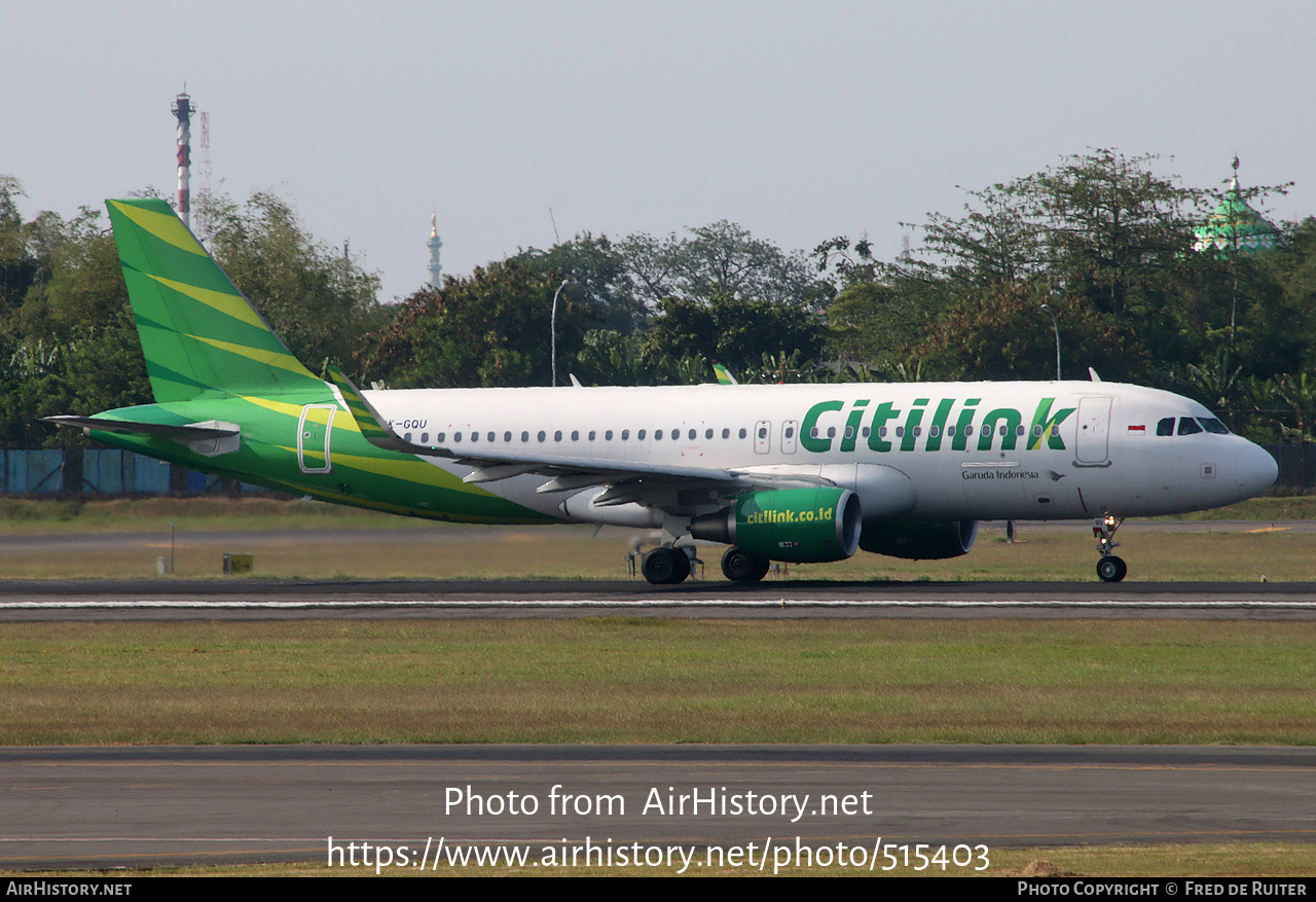 Aircraft Photo of PK-GQU | Airbus A320-214 | Citilink | AirHistory.net #515403