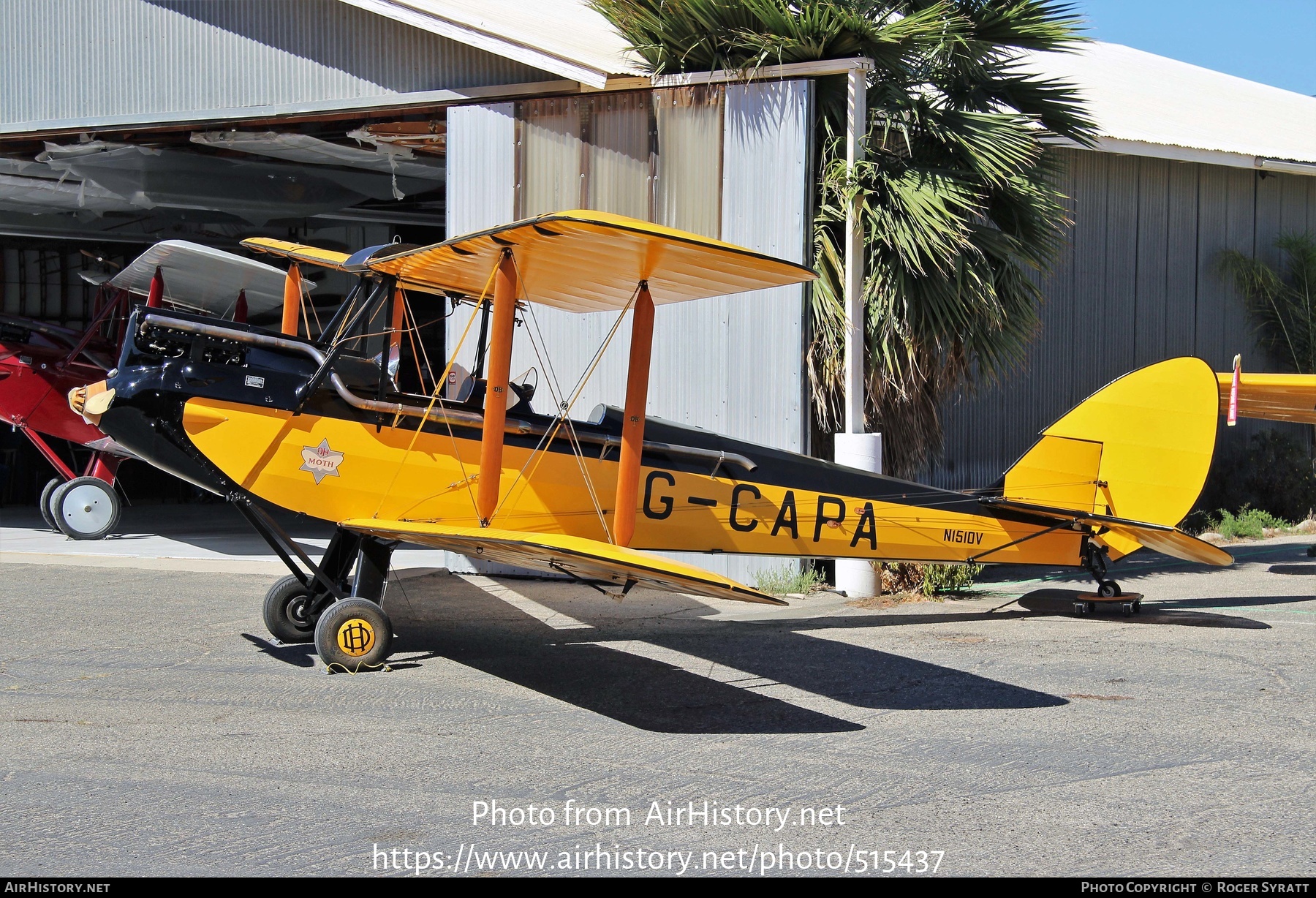 Aircraft Photo of N1510V / G-CAPA | De Havilland D.H. 60G Gipsy Moth | AirHistory.net #515437