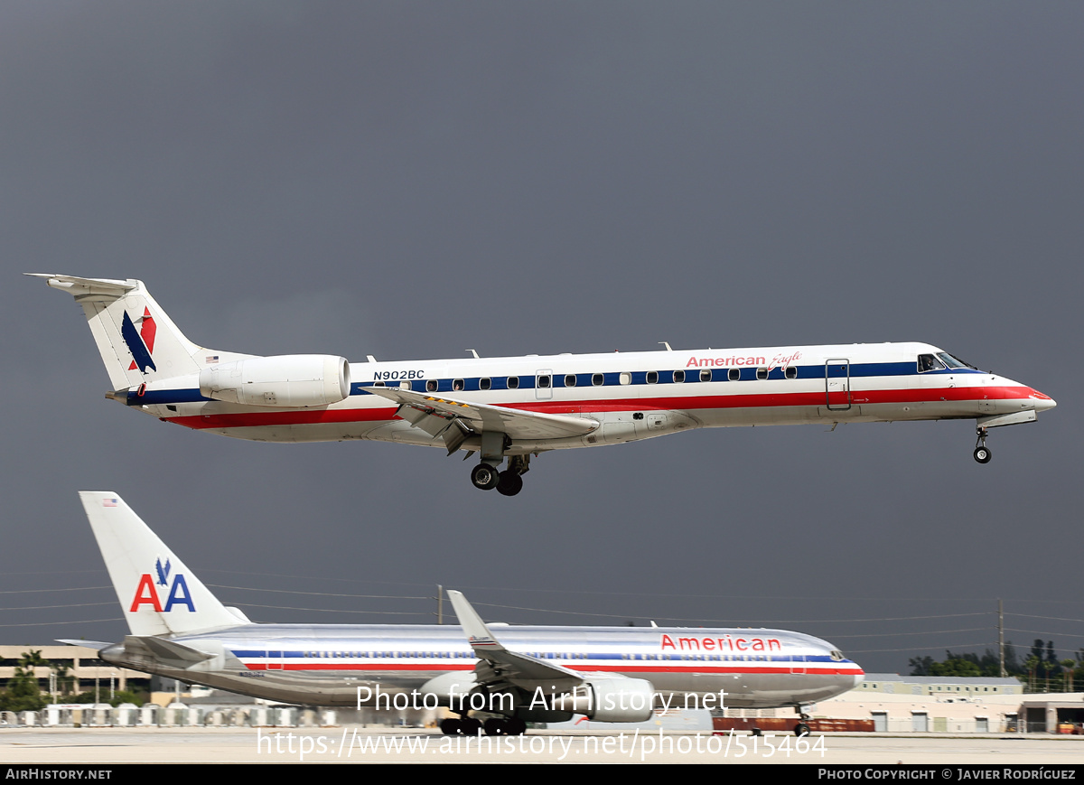 Aircraft Photo of N902BC | Embraer ERJ-145LR (EMB-145LR) | American Eagle | AirHistory.net #515464