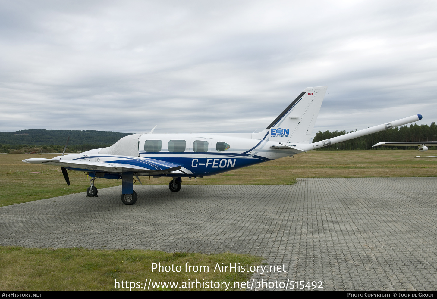 Aircraft Photo of C-FEON | Piper PA-31-310 Navajo B | EON Airborne | AirHistory.net #515492