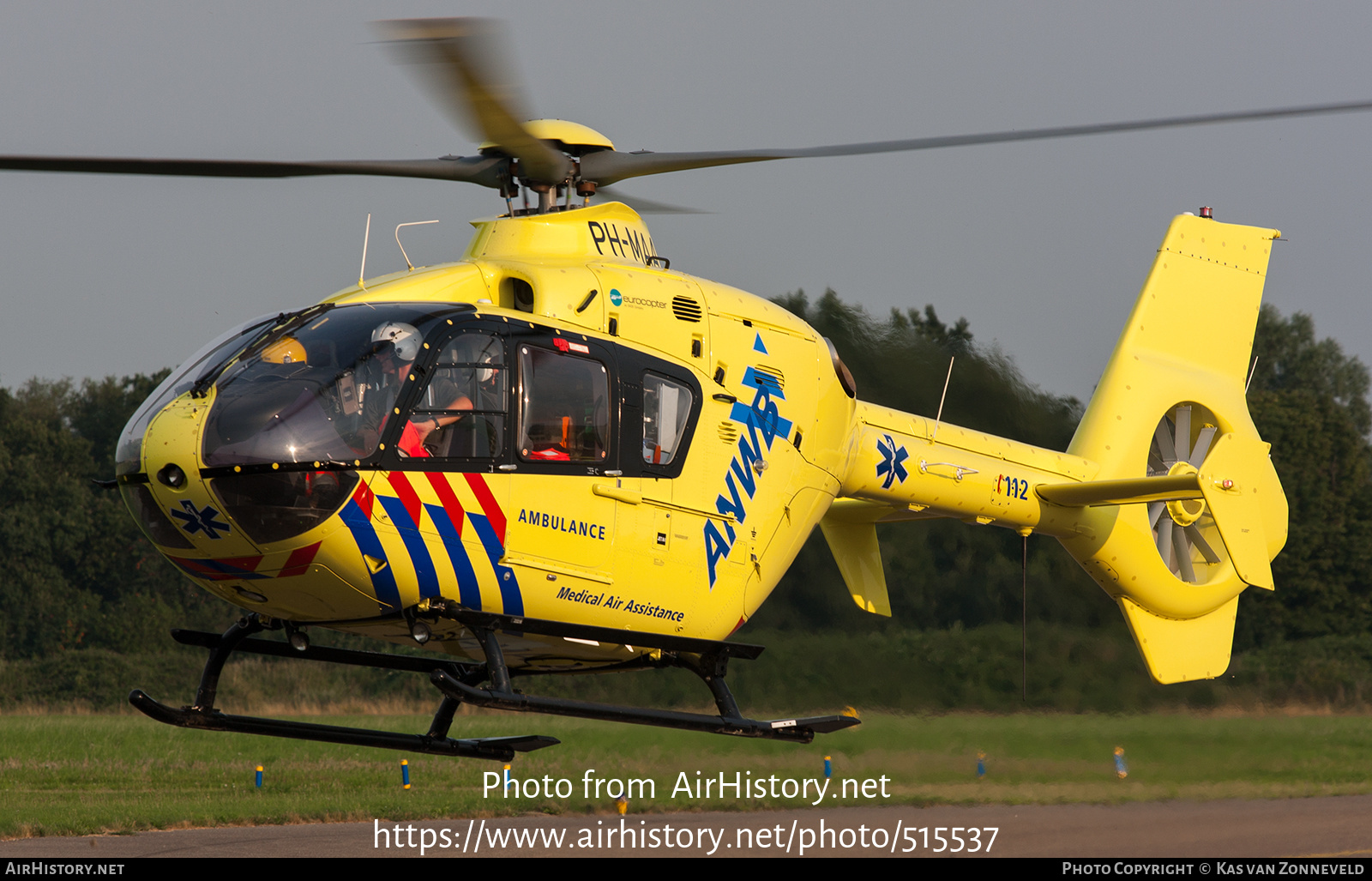 Aircraft Photo of PH-MAA | Eurocopter EC-135T-2+ | ANWB Medical Air Assistance | AirHistory.net #515537