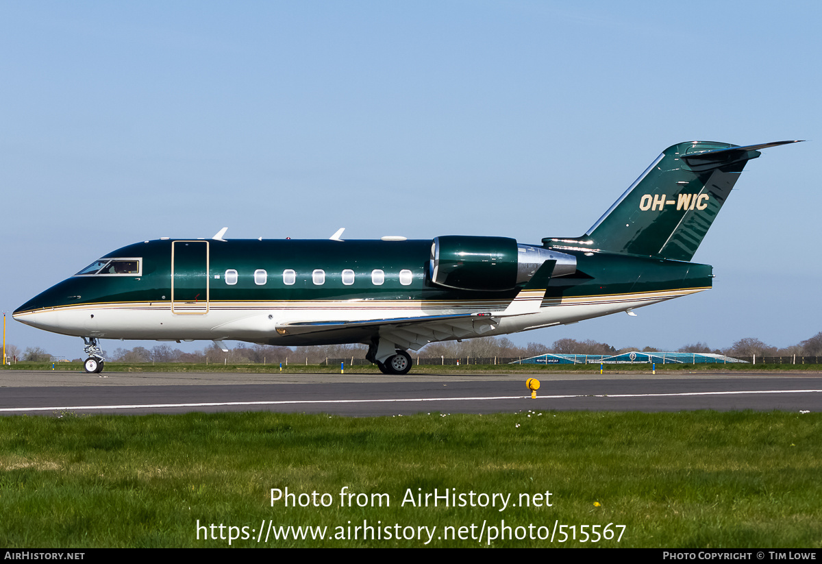 Aircraft Photo of OH-WIC | Bombardier Challenger 604 (CL-600-2B16) | AirHistory.net #515567