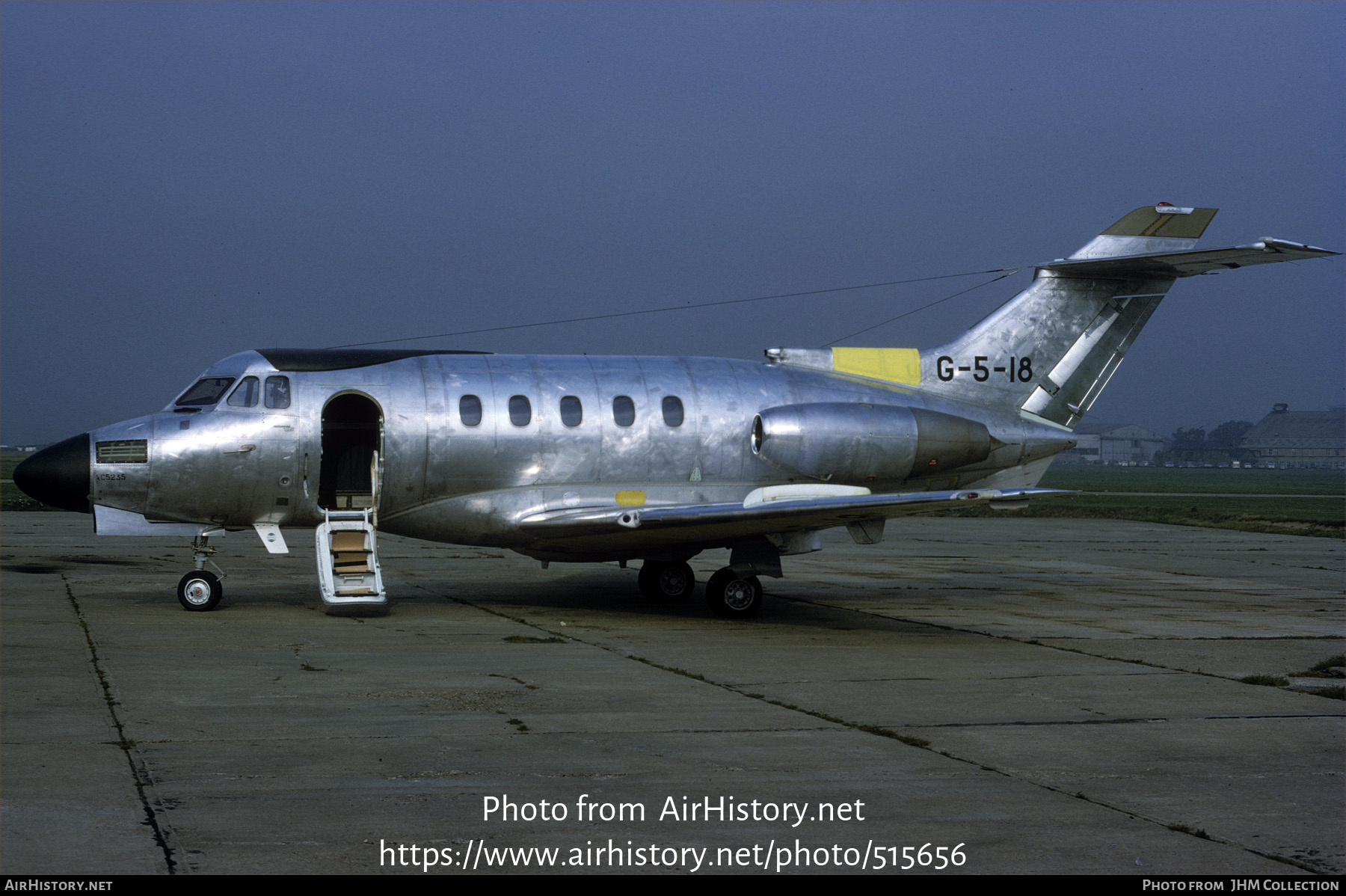 Aircraft Photo of G-5-18 | Hawker Siddeley HS-125-400B | AirHistory.net #515656