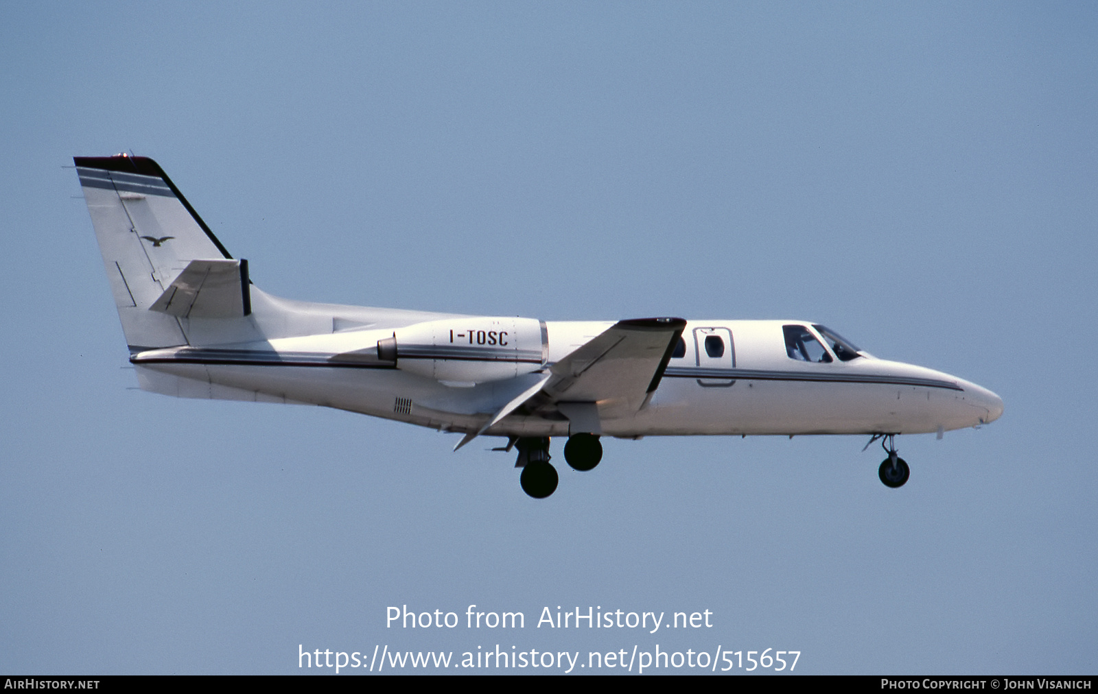 Aircraft Photo of I-TOSC | Cessna 501 Citation I/SP | AirHistory.net #515657