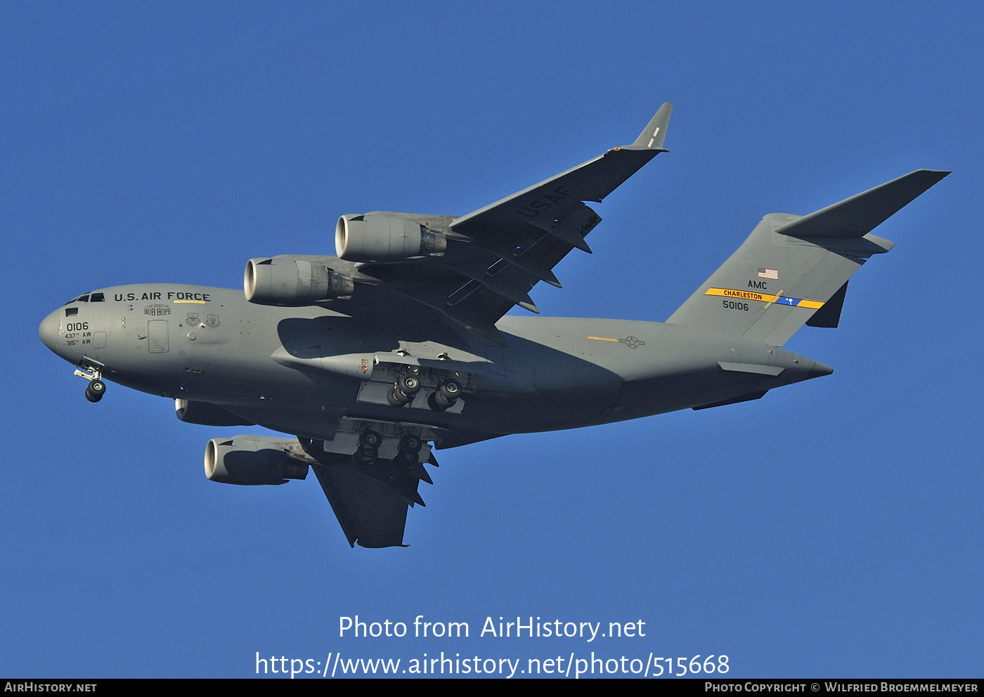 Aircraft Photo of 95-0106 / 50106 | McDonnell Douglas C-17A Globemaster III | USA - Air Force | AirHistory.net #515668