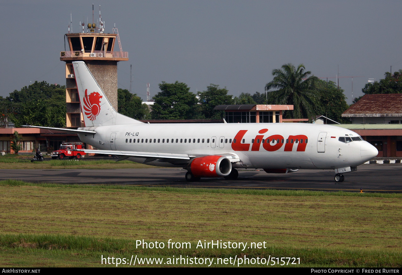 Aircraft Photo of PK-LIQ | Boeing 737-4Y0 | Lion Air | AirHistory.net #515721