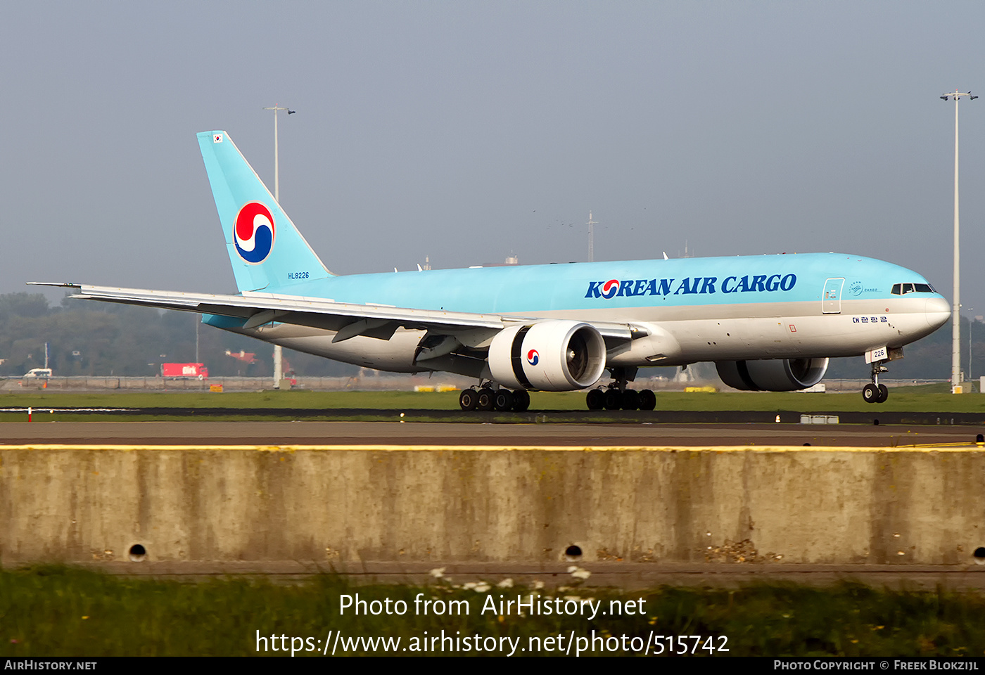 Aircraft Photo of HL8226 | Boeing 777-FB5 | Korean Air Cargo | AirHistory.net #515742