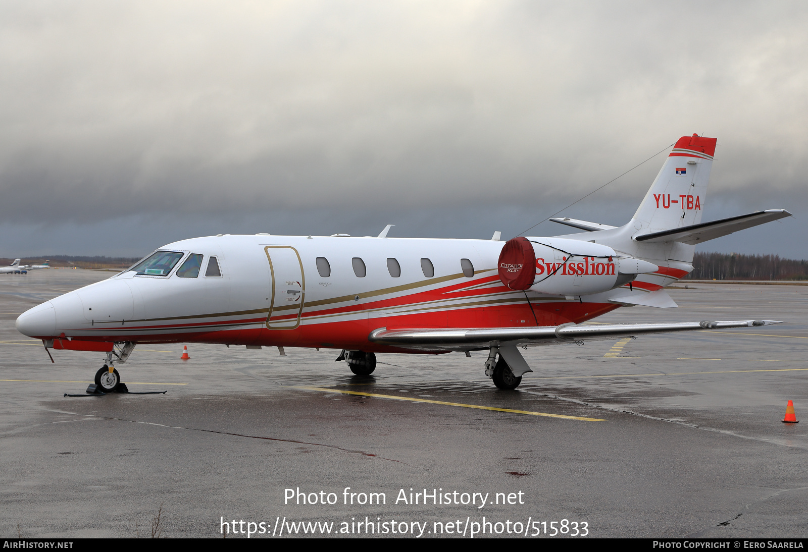 Aircraft Photo of YU-TBA | Cessna 560XL Citation XLS+ | SwissLion | AirHistory.net #515833