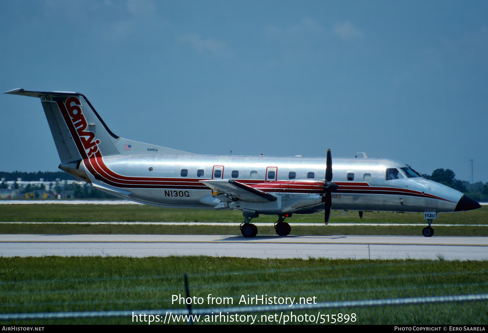 Aircraft Photo of N130G | Embraer EMB-120RT Brasilia | Comair | AirHistory.net #515898