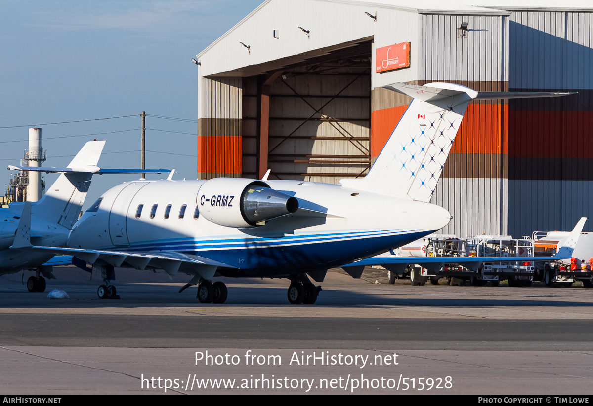 Aircraft Photo of C-GRMZ | Bombardier Challenger 605 (CL-600-2B16) | AirHistory.net #515928