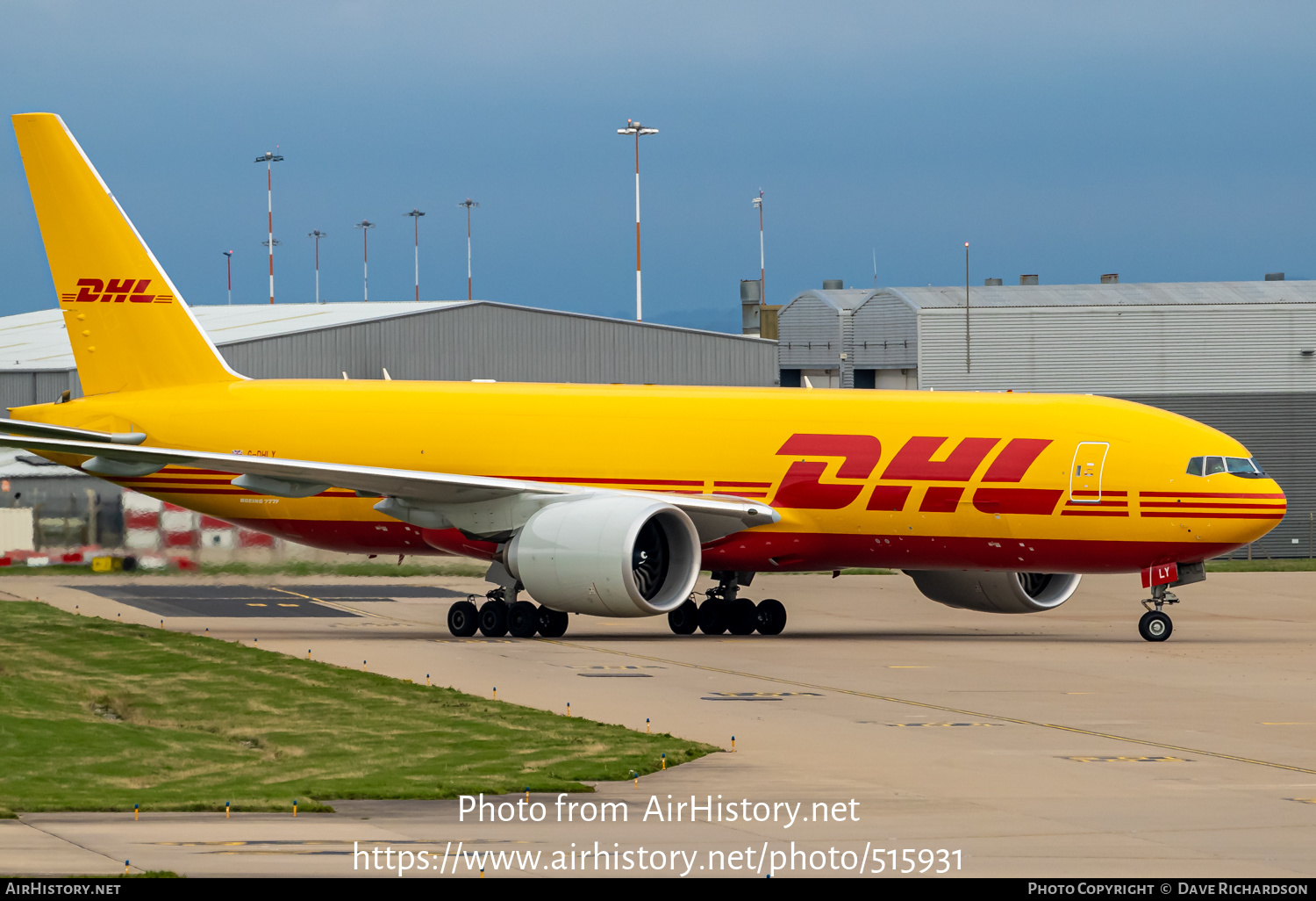 Aircraft Photo of G-DHLY | Boeing 777-F | DHL International | AirHistory.net #515931