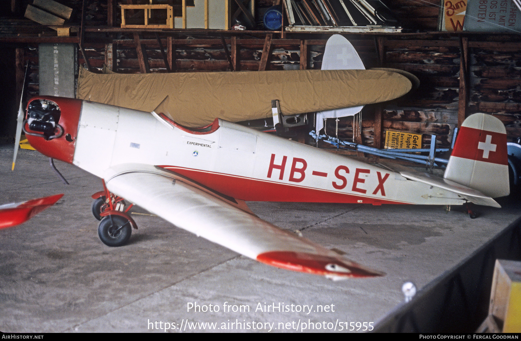 Aircraft Photo of HB-SEX | Erla 5A | AirHistory.net #515955