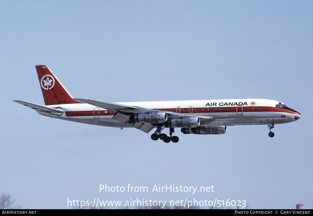 Aircraft Photo of CF-TIJ | McDonnell Douglas DC-8-53 | Air Canada | AirHistory.net #516023