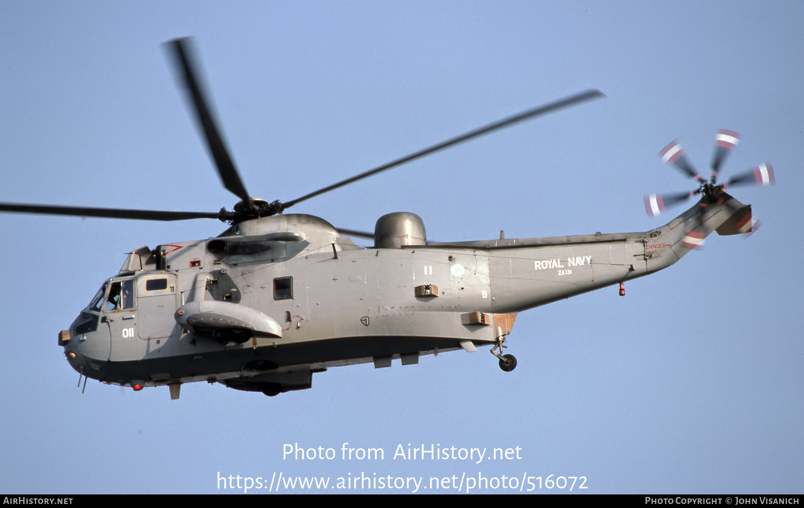 Aircraft Photo of ZA131 | Westland WS-61 Sea King HAS6 | UK - Navy | AirHistory.net #516072