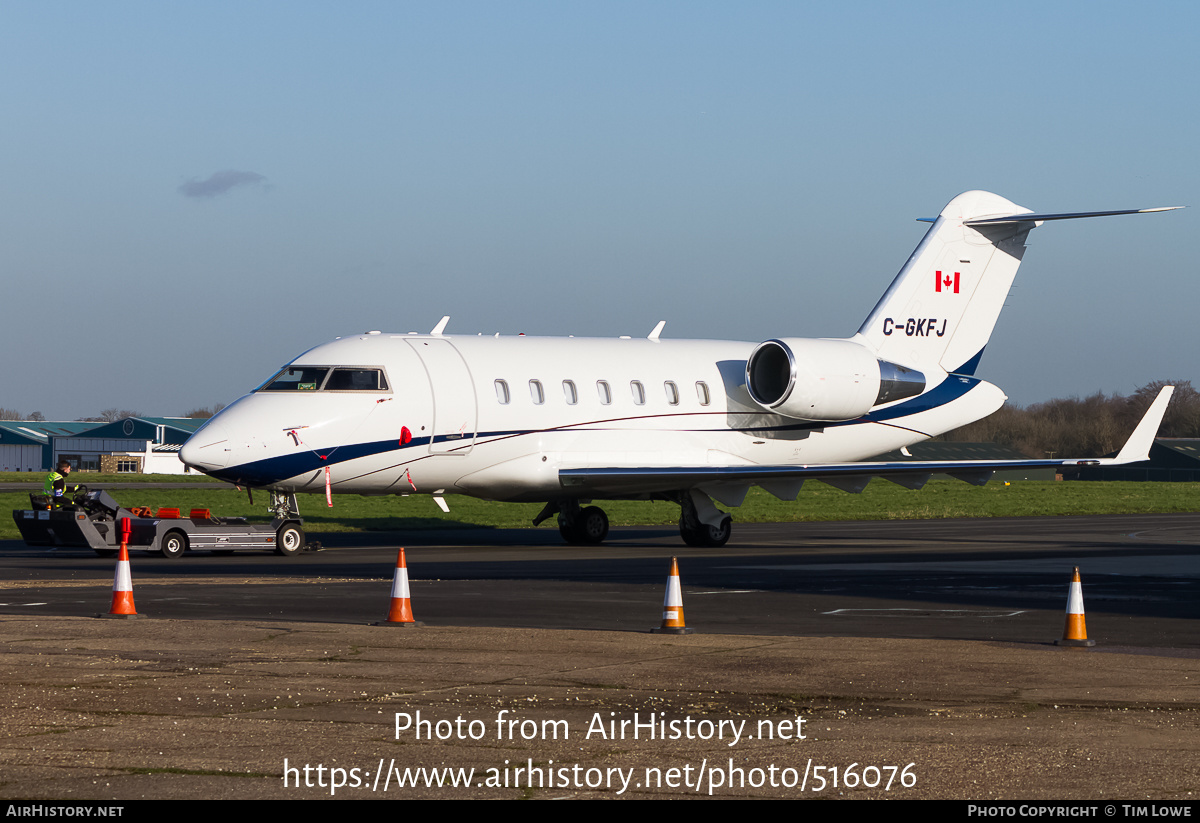 Aircraft Photo of C-GKFJ | Bombardier Challenger 605 (CL-600-2B16) | AirHistory.net #516076