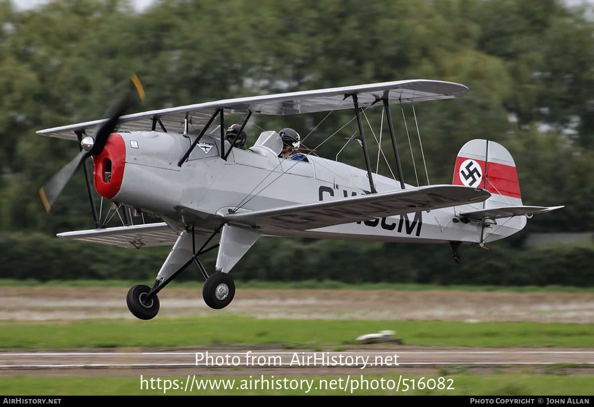 Aircraft Photo of G-WJCM | CASA 1-131E Series 2000 Jungmann | Germany - Air Force | AirHistory.net #516082