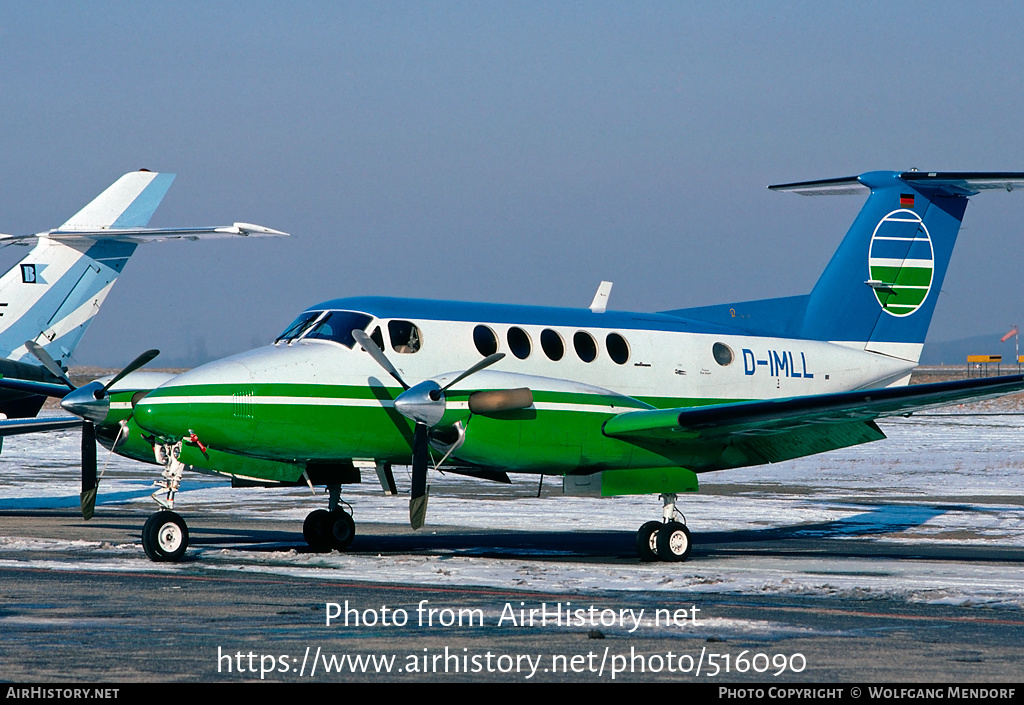 Aircraft Photo of D-IMLL | Beech 200 Super King Air | Contactair Flugdienst | AirHistory.net #516090