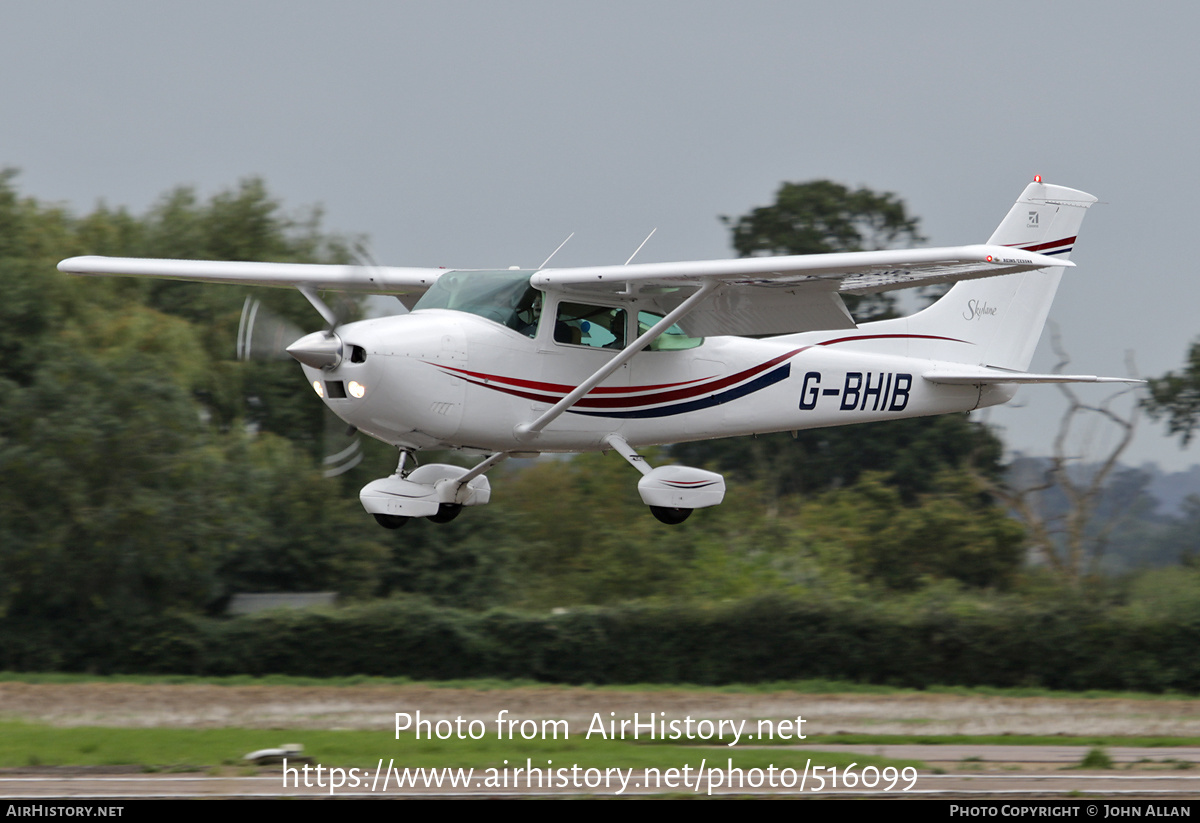 Aircraft Photo of G-BHIB | Reims F182Q Skylane | AirHistory.net #516099