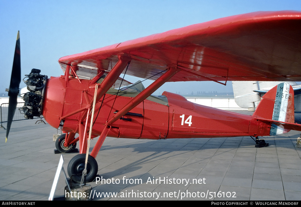 Aircraft Photo of 14 / F-BFZP | Morane-Saulnier MS-317 | AirHistory.net #516102