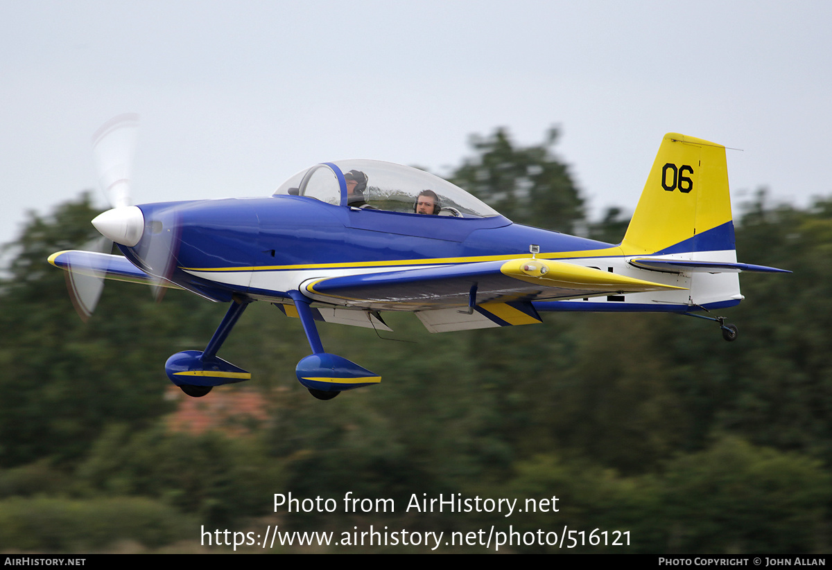 Aircraft Photo of G-RVPL | Van's RV-8 | AirHistory.net #516121