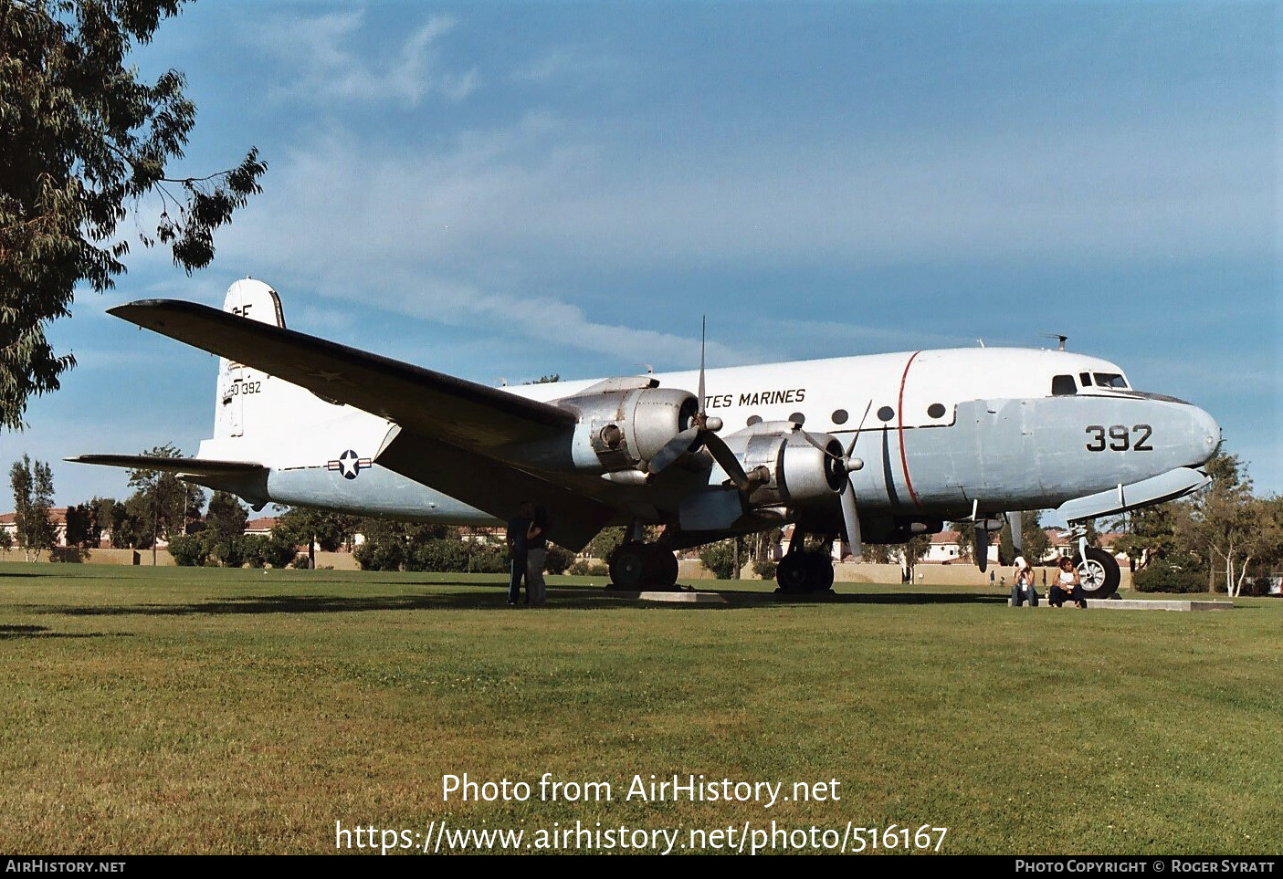 Aircraft Photo of 90392 / N74183 / 42-72209 | Douglas C-54A Skymaster | USA - Marines | AirHistory.net #516167