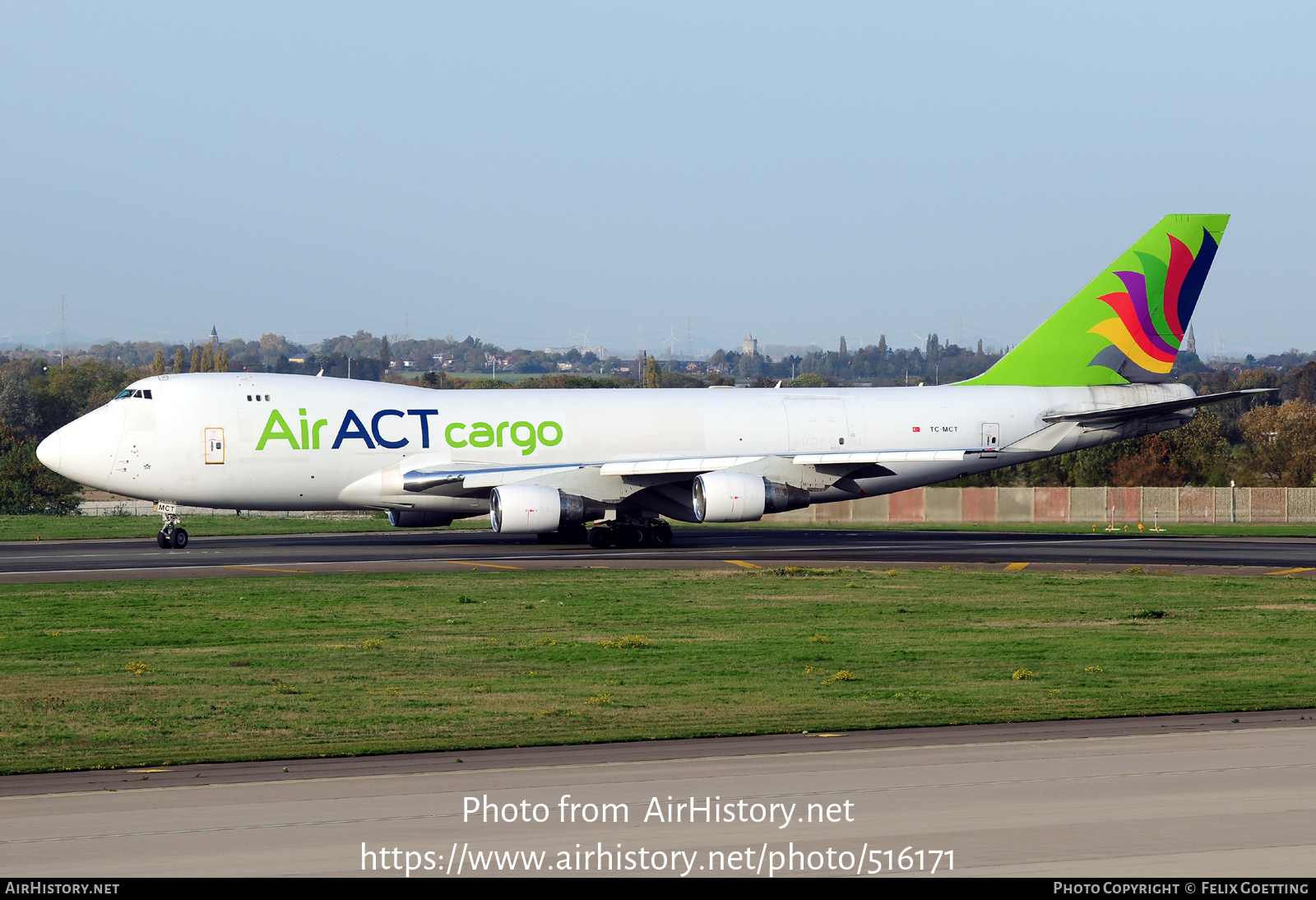 Aircraft Photo of TC-MCT | Boeing 747-412F/SCD | ACT Airlines | AirHistory.net #516171