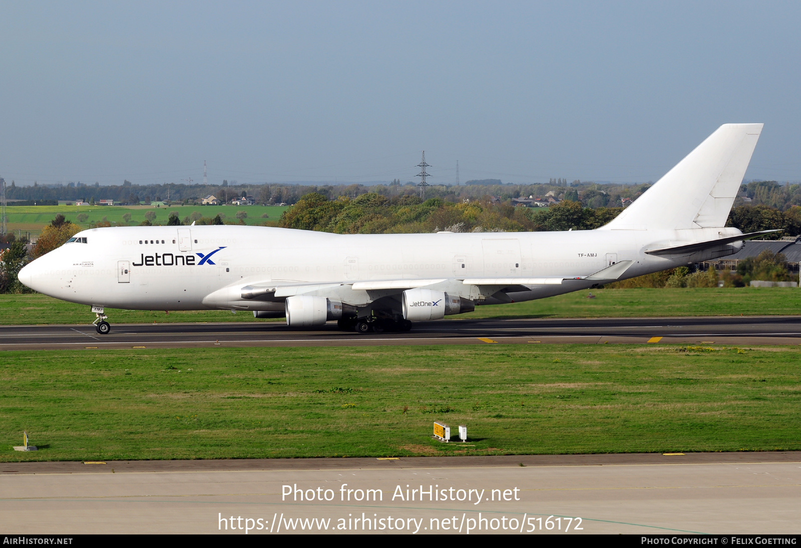 Aircraft Photo of TF-AMJ | Boeing 747-412(BCF) | JetOneX | AirHistory.net #516172