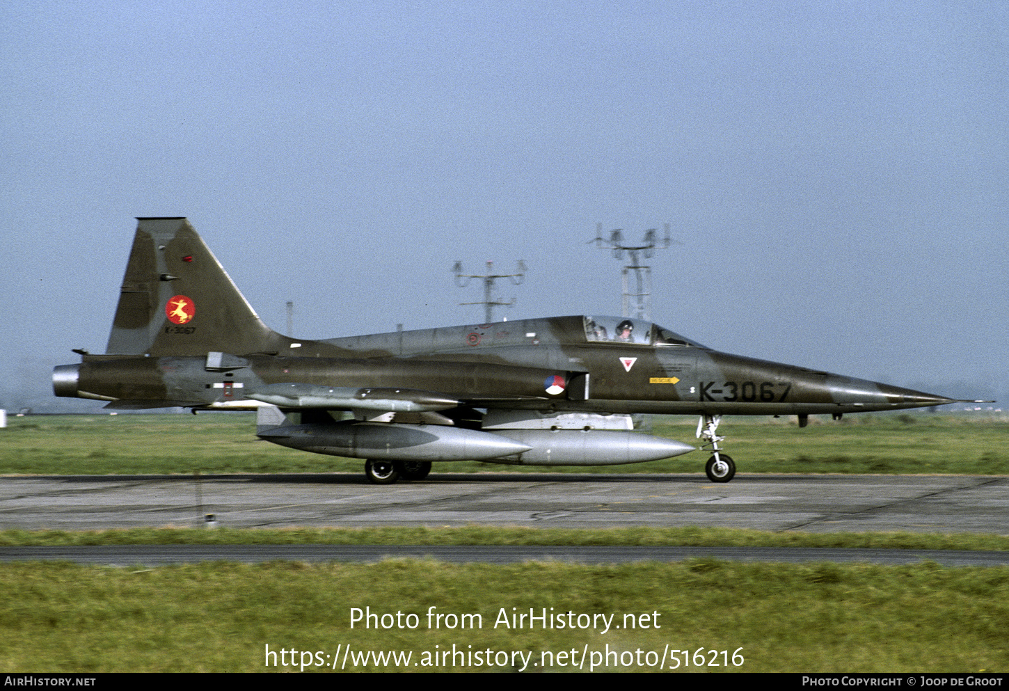 Aircraft Photo of K-3067 | Canadair NF-5A | Netherlands - Air Force | AirHistory.net #516216