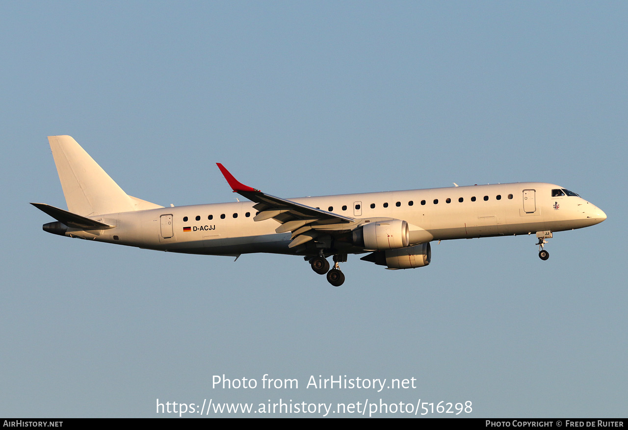 Aircraft Photo of D-ACJJ | Embraer 190LR (ERJ-190-100LR) | AirHistory.net #516298