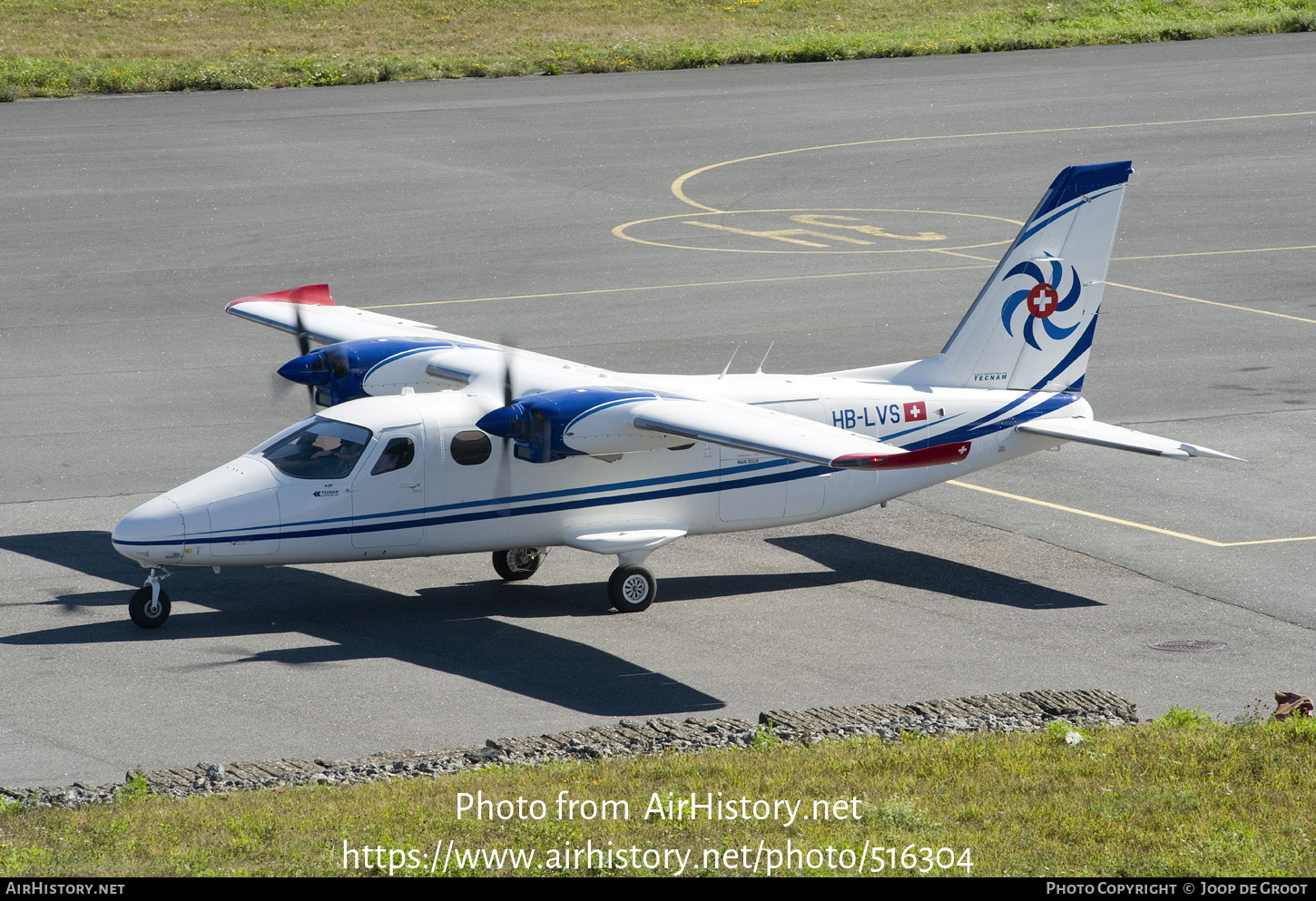 Aircraft Photo of HB-LVS | Tecnam P-2012 Traveller | Swiss Flight Services | AirHistory.net #516304