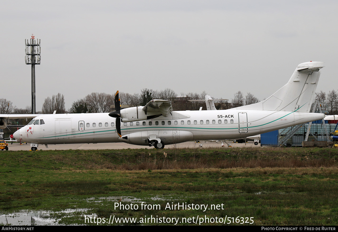 Aircraft Photo of S5-ACK | ATR ATR-72-212 | AirHistory.net #516325