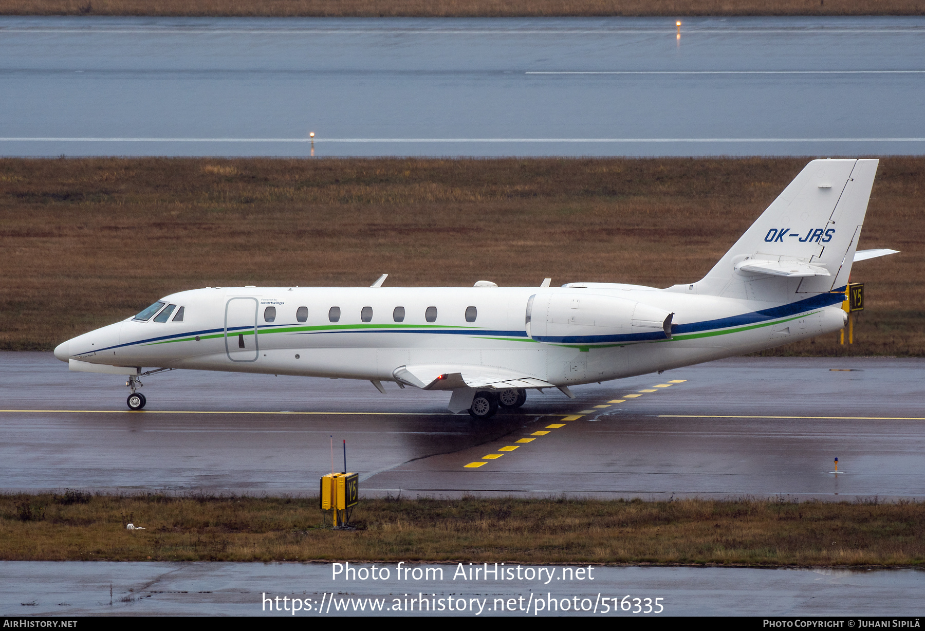 Aircraft Photo of OK-JRS | Cessna 680 Citation Sovereign+ | Smartwings | AirHistory.net #516335