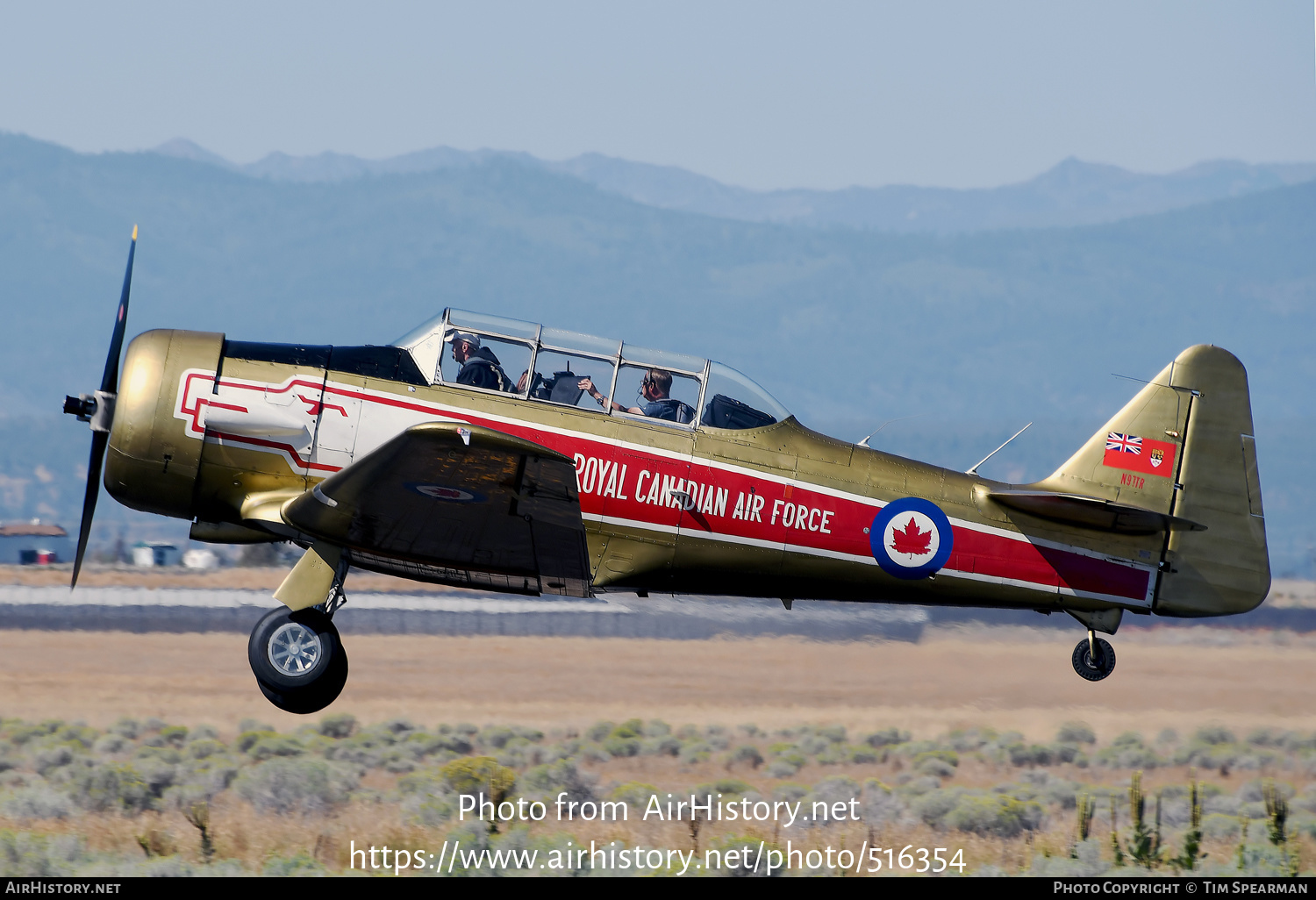 Aircraft Photo of N97TR | North American AT-6C Texan | Canada - Air Force | AirHistory.net #516354