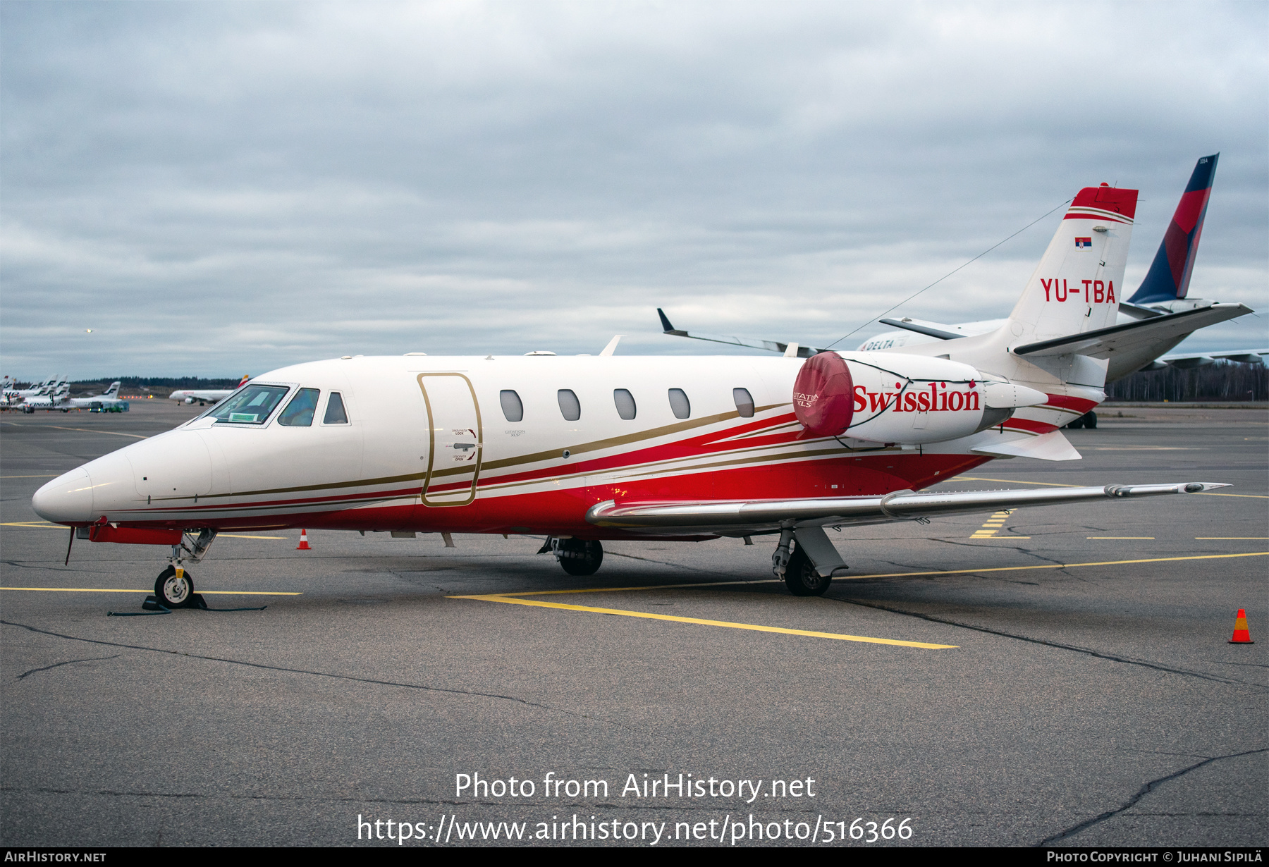 Aircraft Photo of YU-TBA | Cessna 560XL Citation XLS+ | SwissLion | AirHistory.net #516366