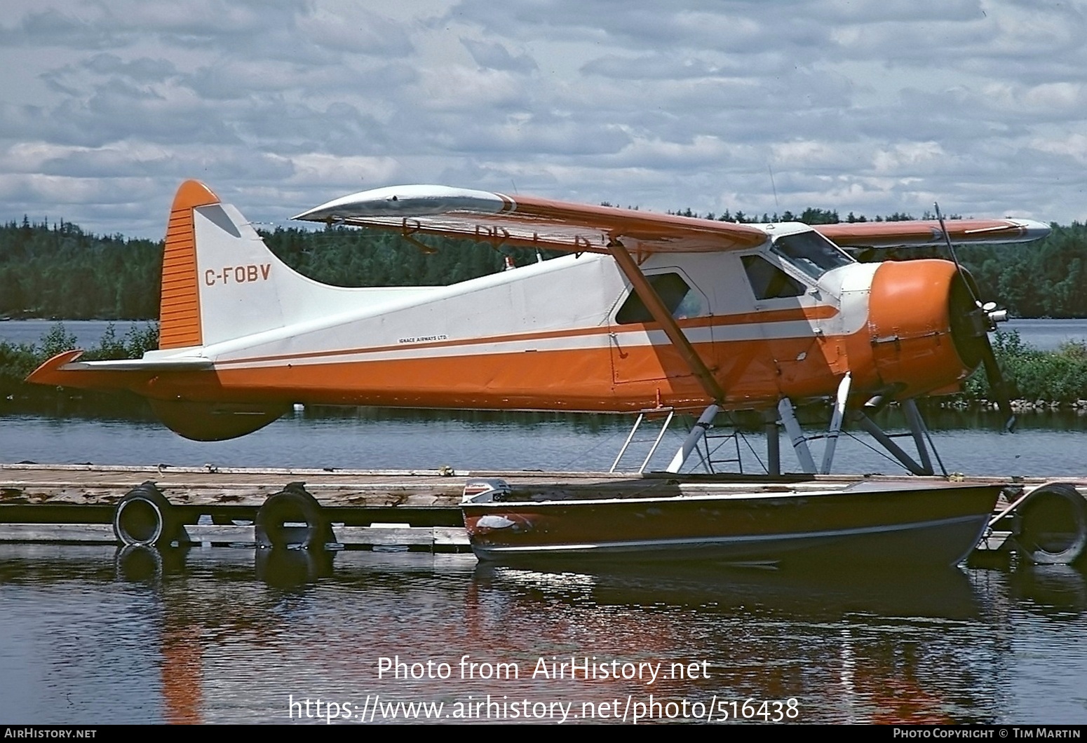 Aircraft Photo of C-FOBV | De Havilland Canada DHC-2 Beaver Mk1 | Ignace Airways | AirHistory.net #516438