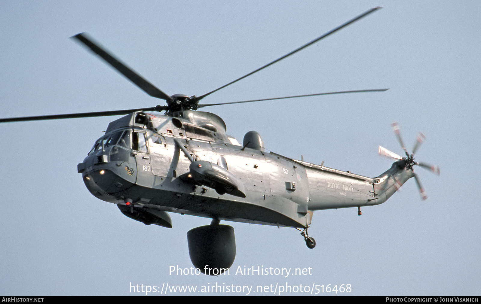 Aircraft Photo of XV650 | Westland WS-61 Sea King AEW2A | UK - Navy | AirHistory.net #516468