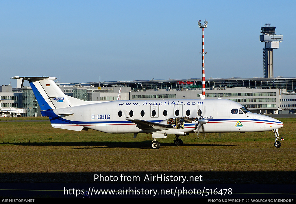 Aircraft Photo of D-CBIG | Raytheon 1900D | Avanti Air | AirHistory.net #516478