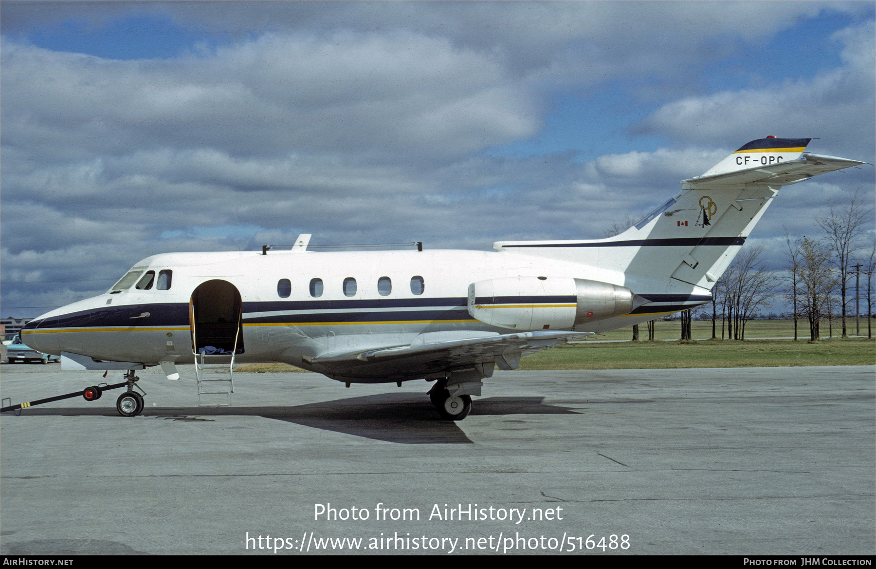 Aircraft Photo of CF-OPC | Hawker Siddeley HS-125-1A | AirHistory.net #516488