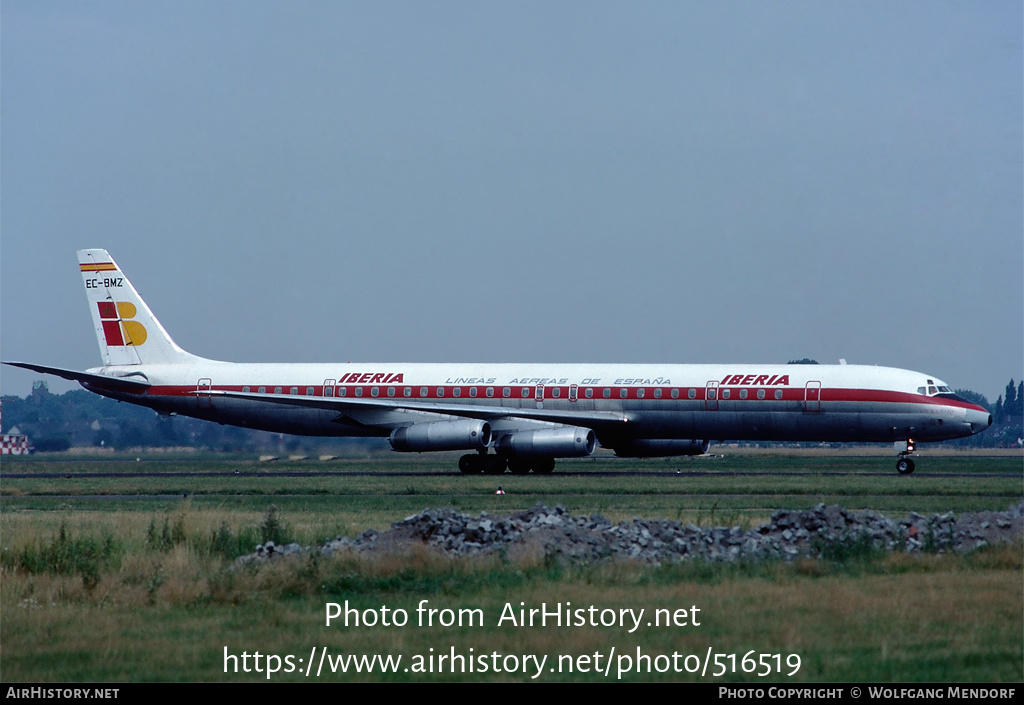 Aircraft Photo of EC-BMZ | McDonnell Douglas DC-8-63CF | Iberia | AirHistory.net #516519