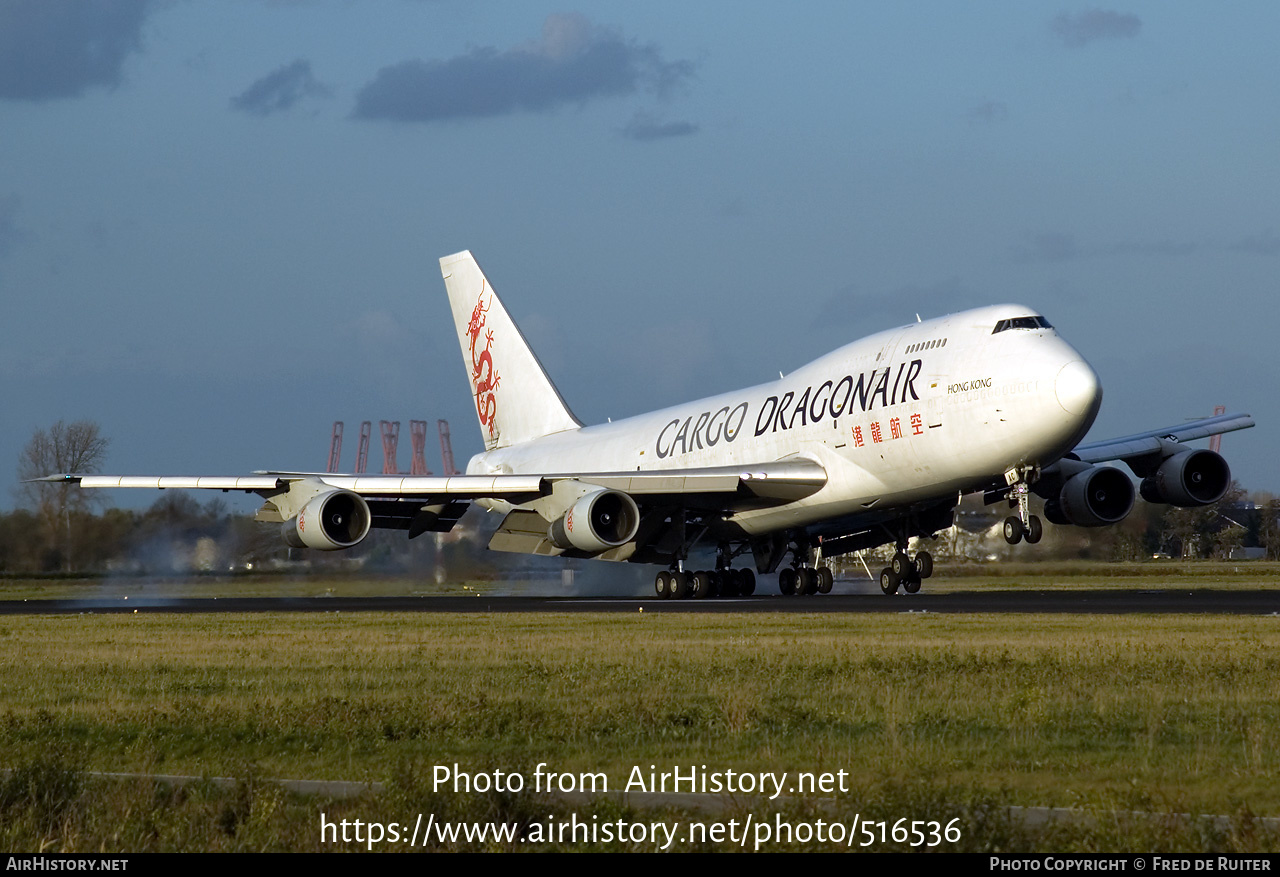 Aircraft Photo of B-KAC | Boeing 747-3H6M(SF) | Dragonair Cargo | AirHistory.net #516536