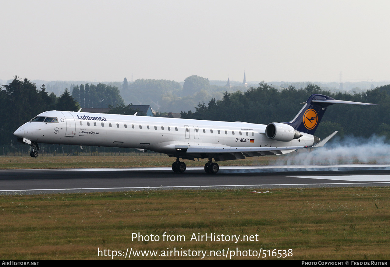 Aircraft Photo of D-ACKC | Bombardier CRJ-900LR (CL-600-2D24) | Lufthansa | AirHistory.net #516538