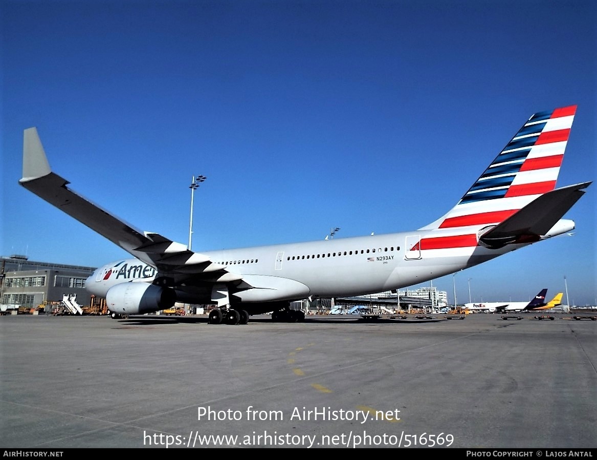 Aircraft Photo of N293AY | Airbus A330-243 | American Airlines | AirHistory.net #516569