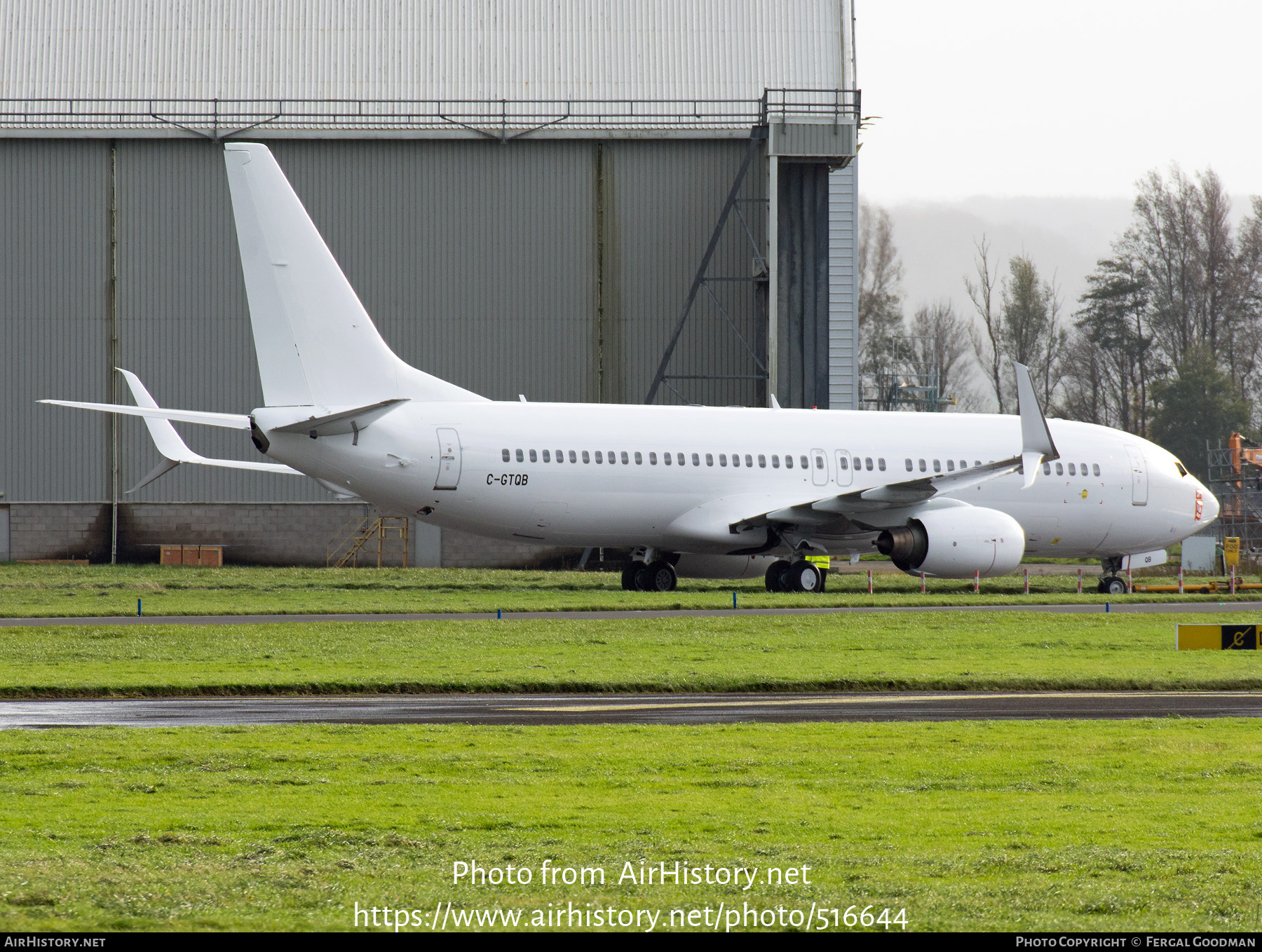 Aircraft Photo of C-GTQB | Boeing 737-8Q8 | AirHistory.net #516644