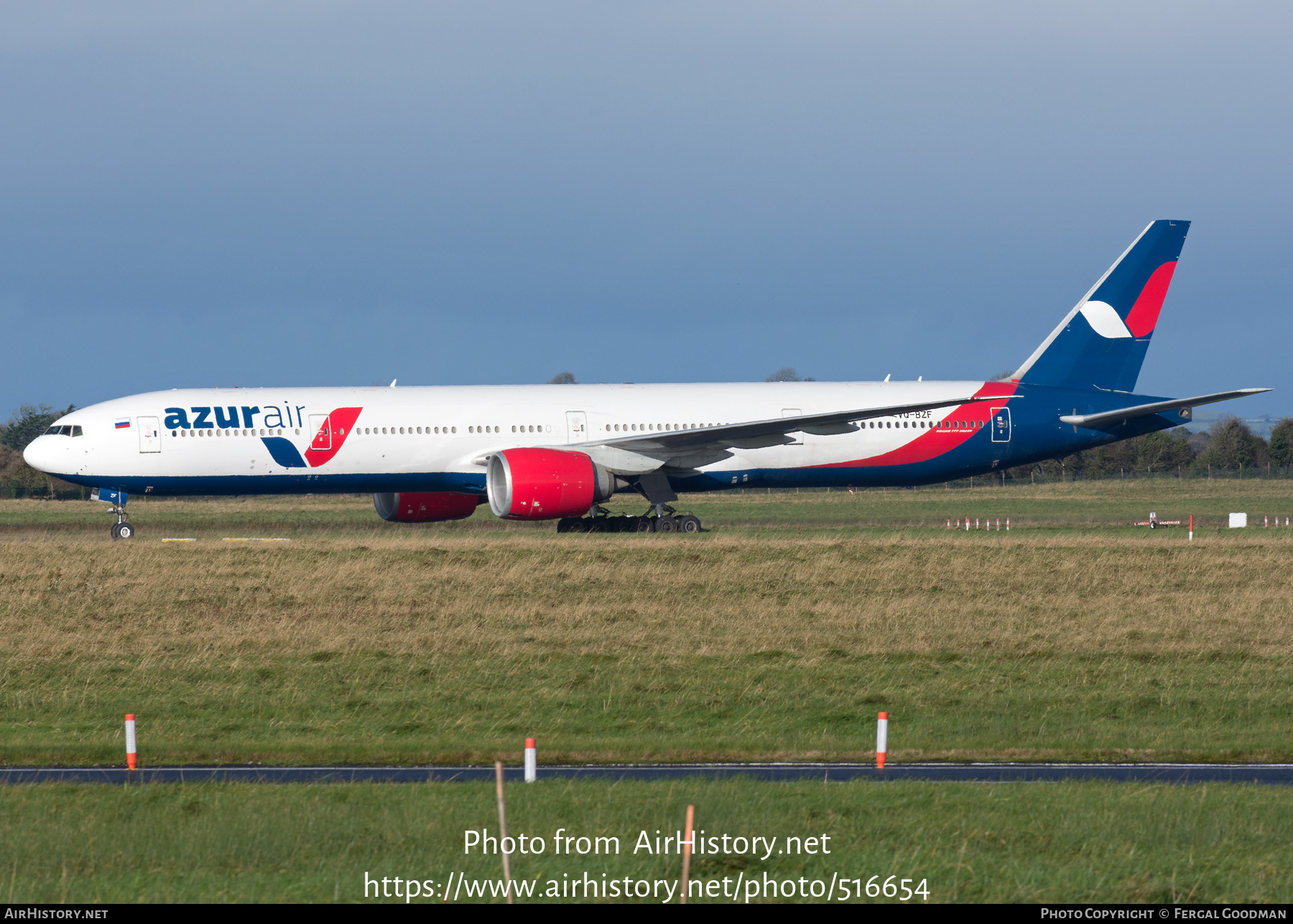 Aircraft Photo of VQ-BZF | Boeing 777-367/ER | Azur Air | AirHistory.net #516654