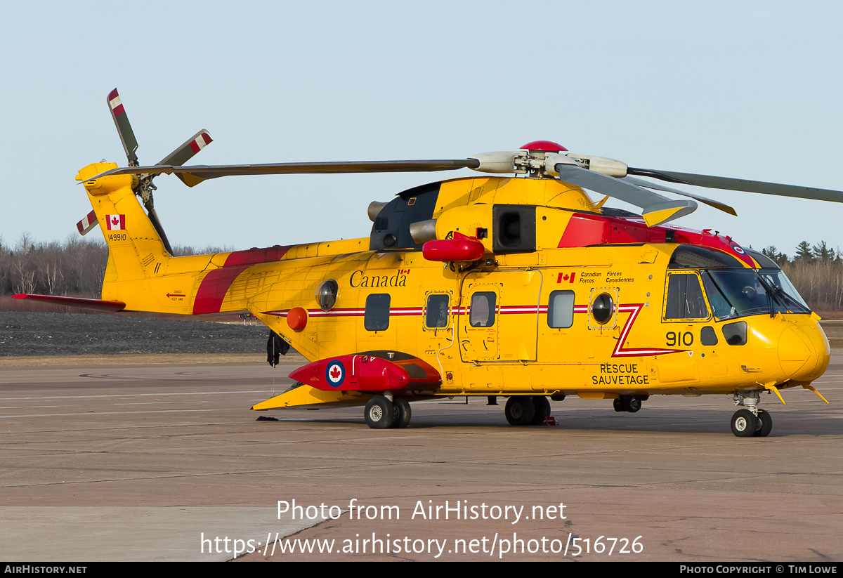 Aircraft Photo of 149910 | EHI CH-149 Cormorant | Canada - Air Force | AirHistory.net #516726