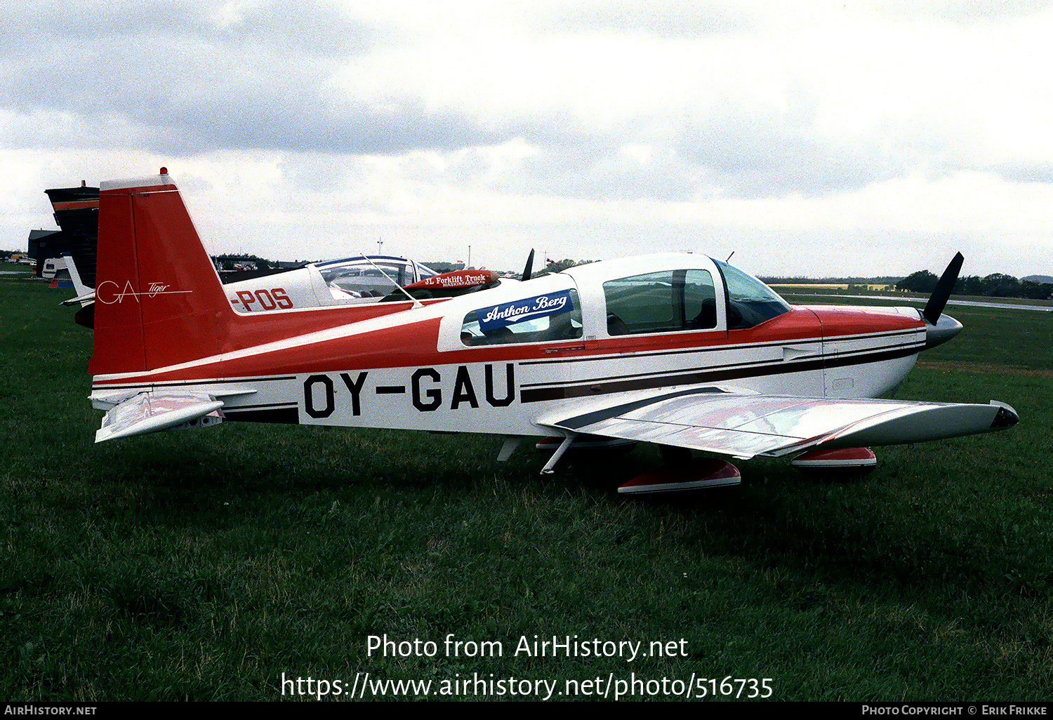 Aircraft Photo of OY-GAU | Grumman American AA-5B Tiger | AirHistory.net #516735