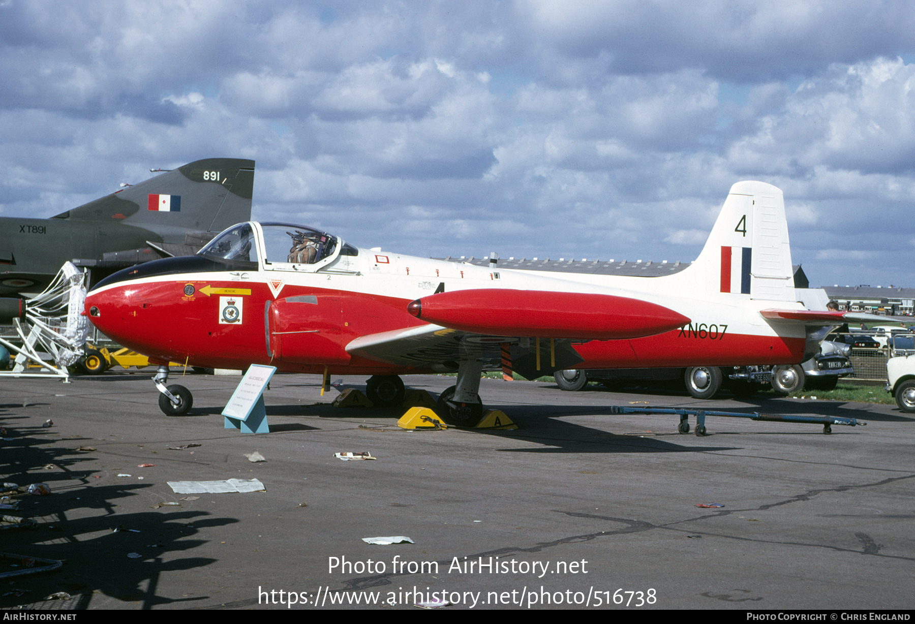 Aircraft Photo of XN607 | BAC 84 Jet Provost T3 | UK - Air Force | AirHistory.net #516738